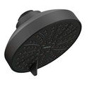 Product Image of Matte Black 6 Function 4.5" Diameter Spray Head Eco-performance Showerhead 1.75 Gpm, 6512EPBL