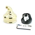 Product Image of Monticello Polished Brass Handle Hub Kit