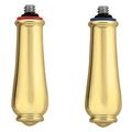 Product Image of Monticello Polished Brass Replacement Handle Knob Insert, 97373