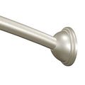 Product Image of Brushed Nickel 5' Curved Shower Rod, Csr2165bn