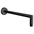 Product Image of Arris Matte Black 14" Rain Shower Arm And Flange, S110BL
