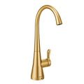 Product Image of Sip Transitional Brushed Gold 1 Handle Beverage Faucet, S5520BG