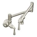 Product Image of Traditional Pot Filler Spot Resist Stainless 2 Handle Kitchen Faucet, S664SRS