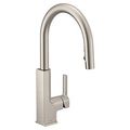 Product Image of Sto Spot Resist Stainless 1 Handle Pulldown Kitchen Faucet, S72308SRS