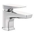 Product Image of Via Chrome 1 Handle Bathroom Faucet, Low Profile, S8001