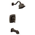 Product Image of Boardwalk Mediterranean Bronze Posi-temp Eco-performance Tub And Shower Trim, 1.75 Gpm, T2163EPBRB