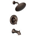 Product Image of Brantford Oil Rubbed Bronze Posi-temp Eco-performance Tub And Shower Trim, 1.75 Gpm