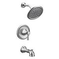 Product Image of Belfield Chrome Posi-temp Tub And Shower Trim, 2.5 Gpm, T2313