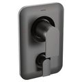 Product Image of Genta Lx Matte Black Posi-temp w/ Diverter Tub/shower Valve Trim, T2470BL