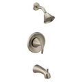Product Image of Glyde Brushed Nickel Posi-temp Tub And Shower Trim, 2.5 Gpm, T2743BN