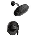 Product Image of Glyde Matte Black Posi-temp Eco-performance Shower Trim, 1.75 Gpm