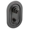 Product Image of Gibson Matte Black Posi-temp w/ Diverter Tub/shower Valve Trim, T2900BL