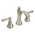 Product Image of Wynford Brushed Nickel 2 Handle Bathroom Faucet, Widespread, Lever Handle, T4520BN