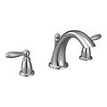 Product Image of Brantford Chrome 2 Handle Roman Tub Faucet, 6.5" Spout Reach