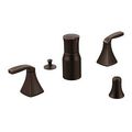 Product Image of Voss Oil Rubbed Bronze 2 Handle Bidet Faucet, T5269ORB
