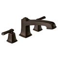 Product Image of Boardwalk Mediterranean Bronze 2 Handle Roman Tub Faucet, T623BRB