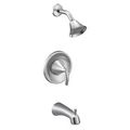 Product Image of Glyde Chrome Posi-temp Tub And 3.5" Diameter Shower Trim, 2.5 Gpm, T62743