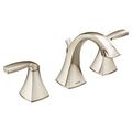 Product Image of Voss Polished Nickel 2 Handle Bathroom Faucet, Widespread, T6905NL