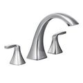 Product Image of Voss Chrome 2 Handle Roman Tub Faucet, T693