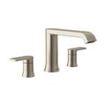 Product Image of Genta Lx Brushed Nickel 2 Handle Roman Tub Faucet, T908BN