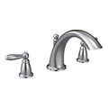Product Image of Brantford Chrome 2 Handle Roman Tub Faucet, 8.13" Spout Reach, T933