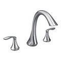 Product Image of Eva Chrome 2 Handle Roman Tub Faucet