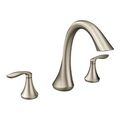 Product Image of Eva Brushed Nickel 2 Handle Roman Tub Faucet