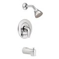 Product Image of Chateau Chrome Tub And 2.5" Shower Head Trim, 2.5 Gpm