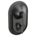 Product Image of Doux Matte Black Posi-temp w/ 3 Function Transfer Valve Trim, TS2200BL