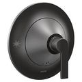 Product Image of Doux Matte Black Posi-temp Valve Trim, TS2201BL