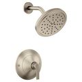 Product Image of Doux Brushed Nickel Posi-temp Rainshower Trim, 2.5 Gpm, TS2202BN