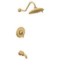 Product Image of Weymouth Brushed Gold Eco Performance Posi-temp Tub And Shower Trim, 1.75 Gpm, TS32104EPBG