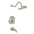 Product Image of Weymouth Brushed Nickel Eco Performance Posi-temp Tub And Shower Trim, 1.75 Gpm, TS32104EPBN