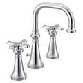 Product Image of Colinet Chrome 2 Handle Bathroom Faucet, Widespread, TS44103