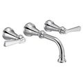 Product Image of Colinet Chrome 2 Handle Wall Mount Bathroom Faucet