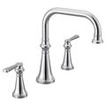 Product Image of Colinet Chrome 2 Handle Roman Tub Faucet, TS44503