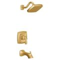 Product Image of Voss Brushed Gold M-core 3-series Tub And Shower Trim, 2.5 Gpm, UT3693BG