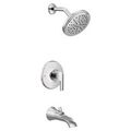 Product Image of Doux Chrome Eco Performance M-core 3-series Tub And Rainshower Trim, 1.75 Gpm, UTS3203EP