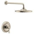 Product Image of Colinet Brushed Nickel M-core 3-series Rainshower Trim, 2.5 Gpm, UTS344302BN