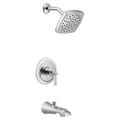 Product Image of Flara Chrome M-core 3-series Tub And Rainshower, 2.5 Gpm, UTS3913EP