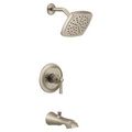 Product Image of Flara Brushed Nickel Eco Performance M-core 3-series Tub And Rainshower, 1.75 Gpm, UTS3913EPBN