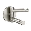 Product Image of Align Brushed Nickel Double Robe Hook