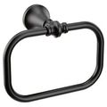 Product Image of Colinet Matte Black Towel Ring, YB0586BL