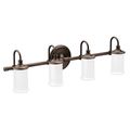 Product Image of Belfield 4 Globe Bath Vanity Light (Oil Rubbed Bronze), YB6464ORB