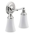 Product Image of Rothbury Chrome 2 Globe Bath Light, YB8262CH
