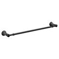 Product Image of Weymouth Matte Black 24" Towel Bar