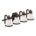 Product Image of Waterhill Oil Rubbed Bronze 4 Globe Bath Light, YB9864ORB