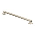 Product Image of Voss Brushed Nickel 24" Designer Grab Bar, YG5124BN