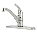Product Image of Chateau Single Handle Low Arc Kitchen Faucet (Chrome)
