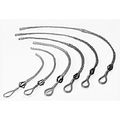 Product Image of Woodhead 0.37-1.99" Flexible Eye, Half Single Weave/Half Double Weave, Closed Mesh, Galvanized Steel Pulling Grip, 35936